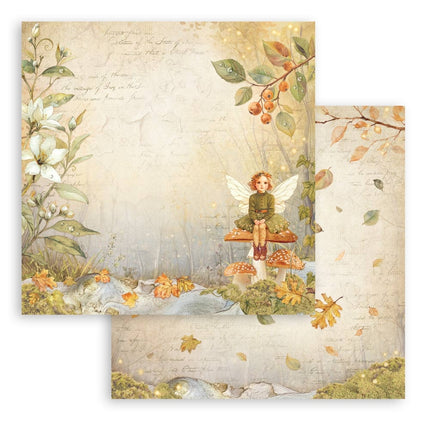 Paperpad Whispering woods - 30,5x30,5 cm - 10 vellen