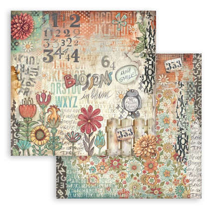Paperpad Furry Friends - 30,5x30,5 cm - 10 vellen