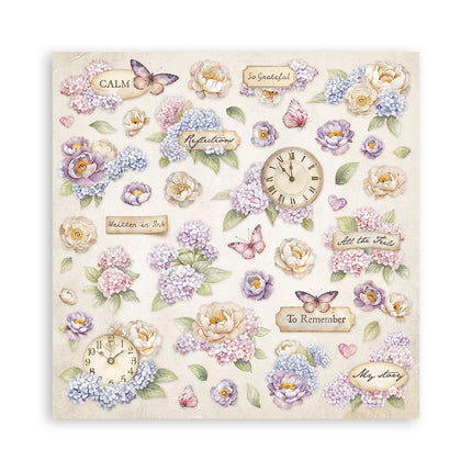 Paperpad Quiet Days - 30,5x30,5 cm - 10 vellen