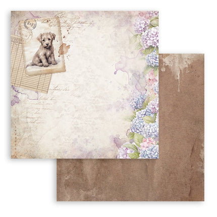 Paperpad Quiet Days - 30,5x30,5 cm - 10 vellen