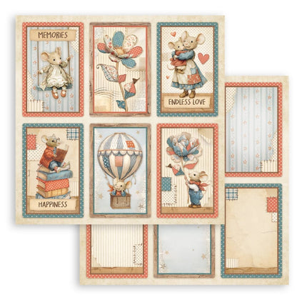 Scrapbooking Pad 10 sheets cm 30,5x30,5 (12"x12") - Family