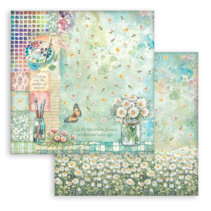 Scrapbooking Pad 10 sheets cm 30,5x30,5 (12"x12") - Daisy Art