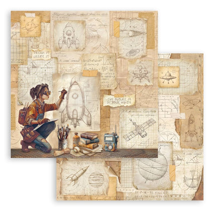 Bloc de scrapbooking 10 feuilles cm 30,5x30,5 (12"x12") - A new Beginning