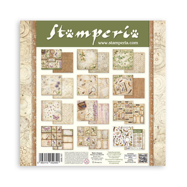 Bloc imprimé pour scrapbooking et loisirs créatifs, 10 feuilles, cm 30,5x30,5 (12"x12") - All Around