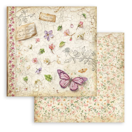 Scrapbooking Printed Pad for Art and Craft 10 sheets cm 30,5x30,5 (12"x12") - All Around