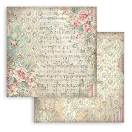 Bloc imprimé de scrapbooking pour loisirs créatifs 10 feuilles cm 30,5x30,5 (12"x12") Fonds - Symphony