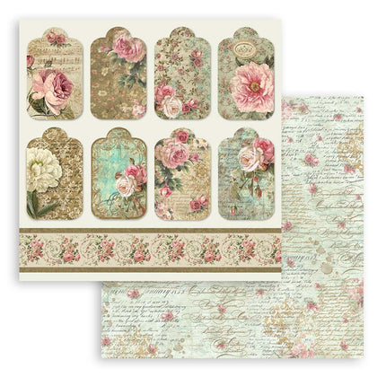 Bloc de papiers Precious - 30,5x30,5 cm - 10 feuilles