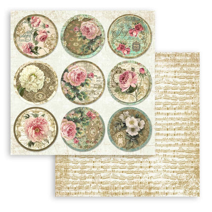 Bloc de papiers Precious - 30,5x30,5 cm - 10 feuilles