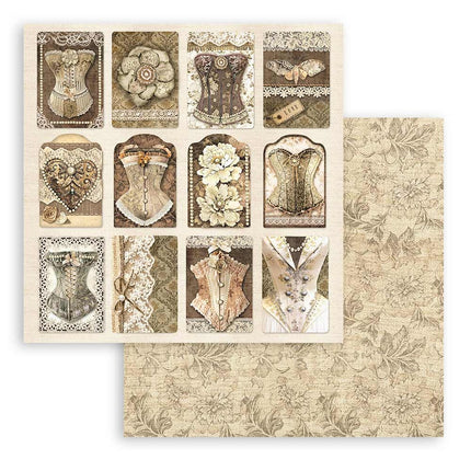 Paperpad Old Lace - 30,5x30,5 cm - 10 vellen