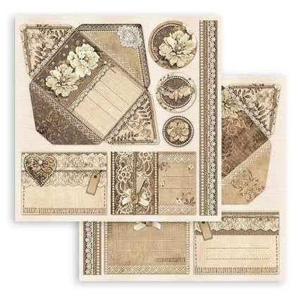 Paperpad Old Lace - 30,5x30,5 cm - 10 vellen