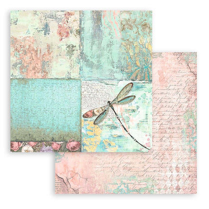 Bloc de papiers Wonderland - 30,5x30,5 cm - 10 feuilles