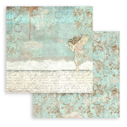 Bloc de papiers Wonderland - 30,5x30,5 cm - 10 feuilles