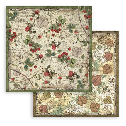 Bloc de papiers Forest - 30,5x30,5 cm - 10 feuilles