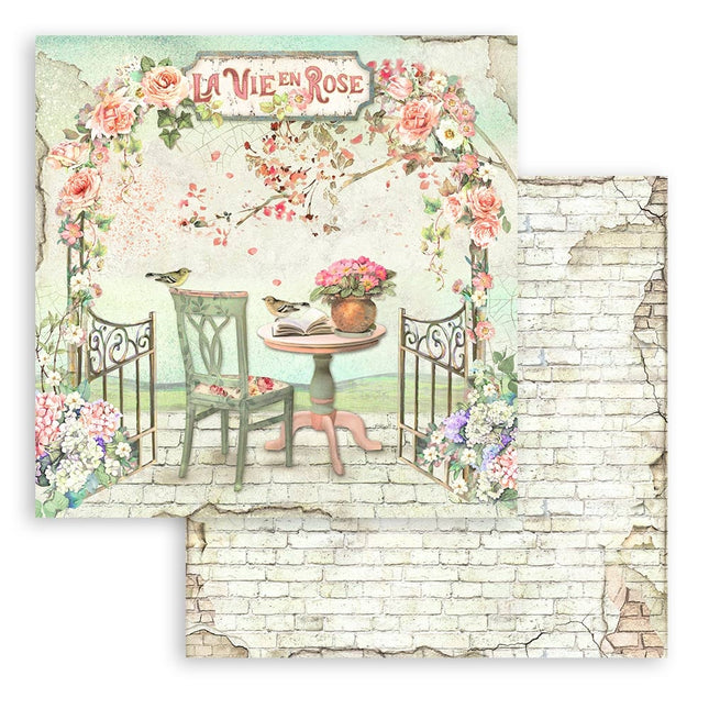 Paperpad House of Roses - 30,5x30,5 cm - 10 vellen
