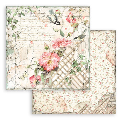 Paperpad House of Roses - 30,5x30,5 cm - 10 vellen