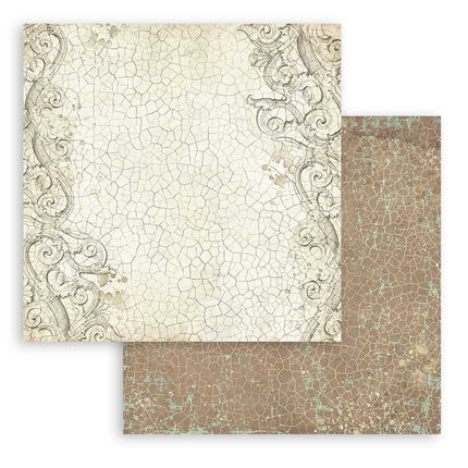 Paperpad Brocante Antiques Backgrounds Selection - 20,3x20,3 cm - 10 vellen