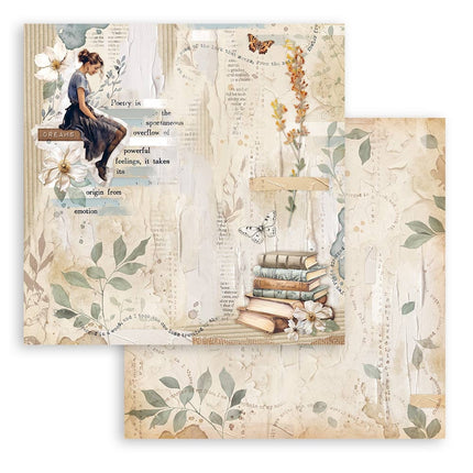 bloc de papiers Create Happiness Secret Diary - 20,3x20,3 cm - 10 feuilles