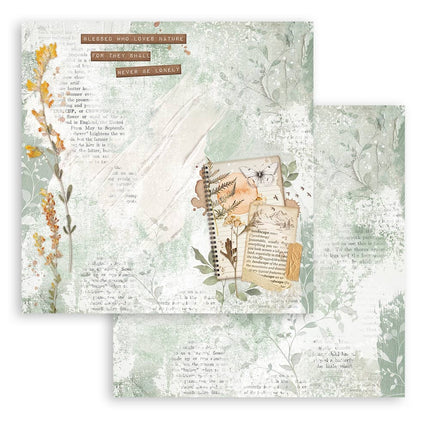 bloc de papiers Create Happiness Secret Diary - 20,3x20,3 cm - 10 feuilles