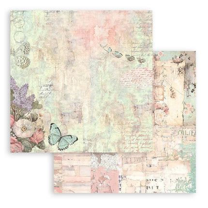 Bloc de papiers Wonderland - 20,3x20,3 cm - 10 feuilles