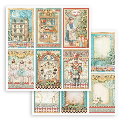 Paper Pad 20.3x20.3 cm - 10 Sheets - The Nutcracker