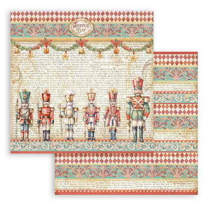 Paper Pad 20.3x20.3 cm - 10 Sheets - The Nutcracker