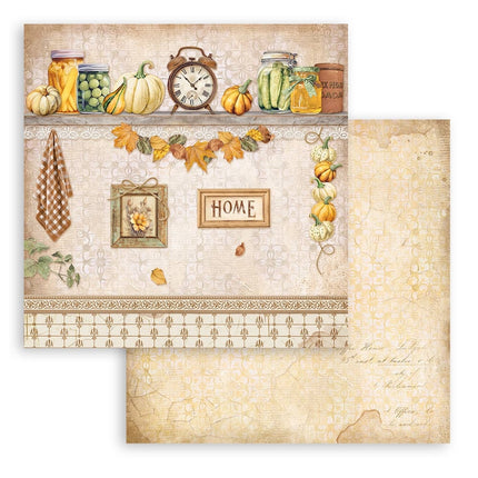 Paperpad Golden Harmony - 20,3x20,3 cm - 10 vellen