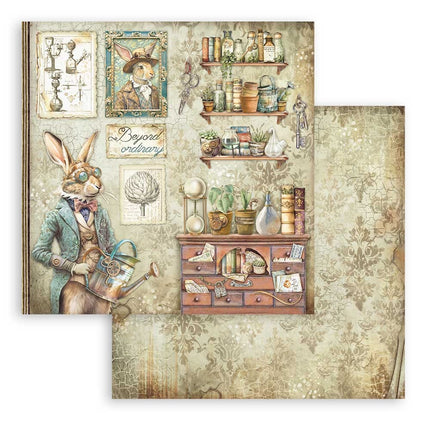 bloc de papiers Alterego - 20,3x20,3 cm - 10 feuilles
