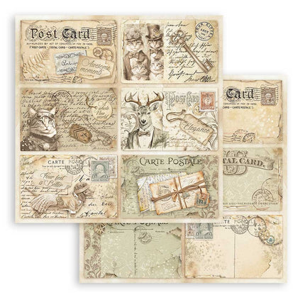 bloc de papiers Alterego - 20,3x20,3 cm - 10 feuilles