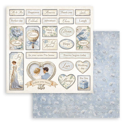 Paperpad Timeless - 30,5x30,5 cm - 10 vellen