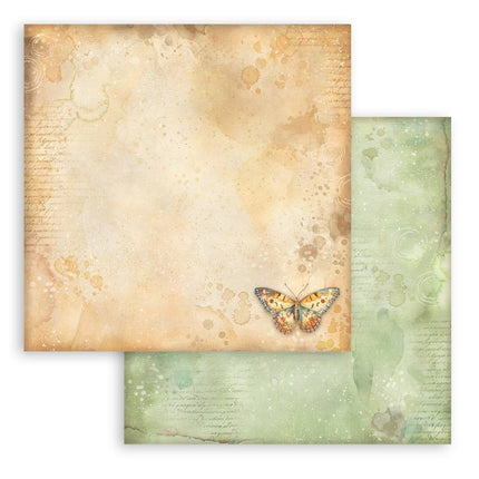 Scrapbooking Small Pad 10 sheets cm 20,3X20,3 (8"X8") Backgrounds Selection - Daisy Art