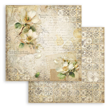 Scrapbooking Printed Pad for Art and Craft 10 sheets cm 20,3X20,3 (8"X8") - All Around