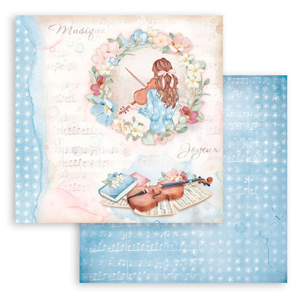 Paperpad Create Happiness Oh lá lá - 20,3x20,3 cm - 10 vellen