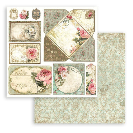 Paperpad Precious - 20,3x20,3 cm - 10 vellen