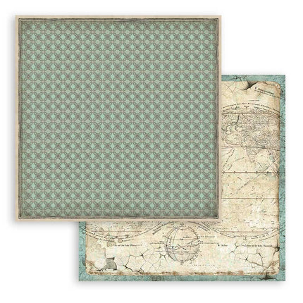 Paperpad Voyages Fantastiques Backgrounds Selection - 20,3x20,3 cm - 10 vellen