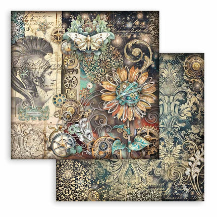 Bloc de papiers Sir Vagabond in Fantasy World - 20,3x20,3 cm - 10 feuilles