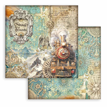 Bloc de papiers Sir Vagabond in Fantasy World - 20,3x20,3 cm - 10 feuilles