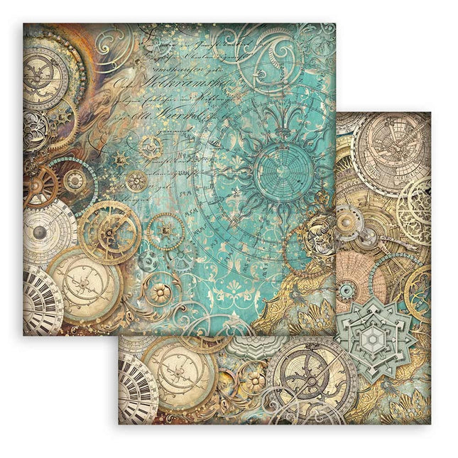Bloc de papiers Sir Vagabond in Fantasy World Backgrounds Selection - 20,3x20,3 cm - 10 feuilles