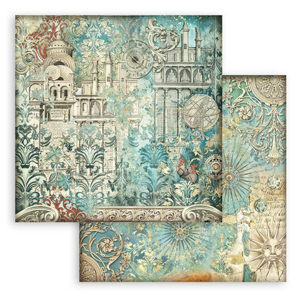 Paperpad Sir Vagabond in Fantasy World Backgrounds Selection - 20,3x20,3 cm - 10 vellen