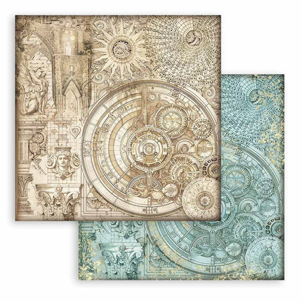 Paperpad Sir Vagabond in Fantasy World Backgrounds Selection - 20,3x20,3 cm - 10 vellen