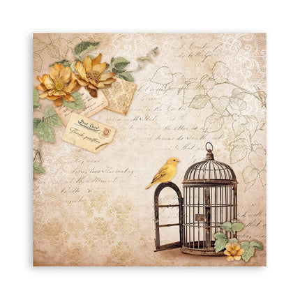 Paperpad Golden Harmony Enkelzijdig - 20,3x20,3 cm - 22 vellen