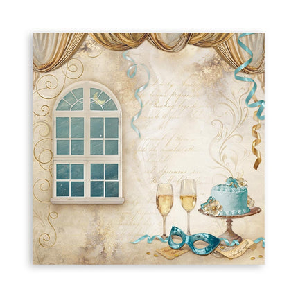 Paperpad Masquerade Enkelzijdig - 20,3x20,3 cm - 22 vellen