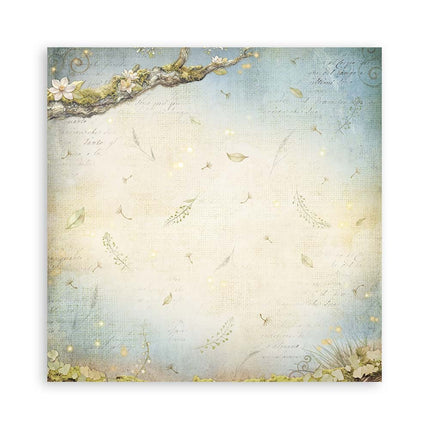 Bloc de papiers Hidden Grove recto seul - 20,3x20,3 cm - 22 feuilles