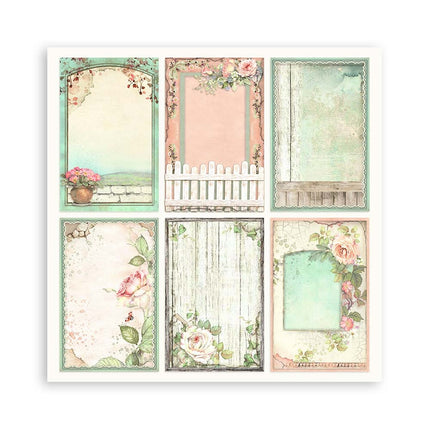 Paperpad House of Roses Enkelzijdig - 20,3x20,3 cm - 22 vellen