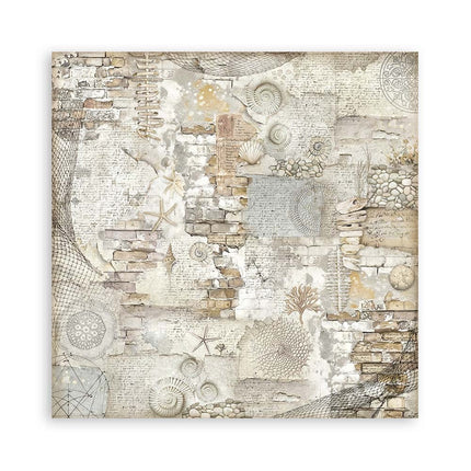 Paperpad Silent Sea Enkelzijdig - 20,3x20,3 cm - 22 vellen