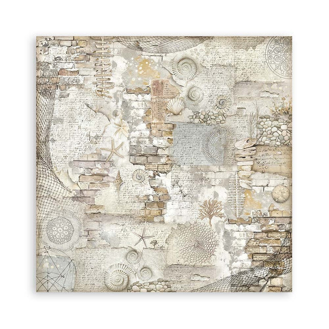 Paperpad Silent Sea Enkelzijdig - 20,3x20,3 cm - 22 vellen