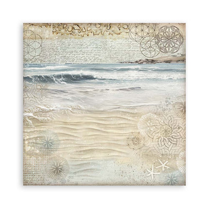 Paperpad Silent Sea Enkelzijdig - 20,3x20,3 cm - 22 vellen
