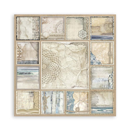 Paperpad Silent Sea Enkelzijdig - 20,3x20,3 cm - 22 vellen