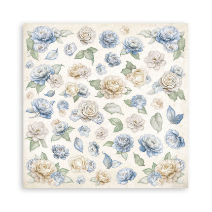 Bloc de papiers Timeless simple face - 20,3x20,3 cm - 22 feuilles