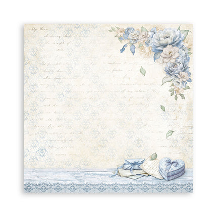Bloc de papiers Timeless simple face - 20,3x20,3 cm - 22 feuilles