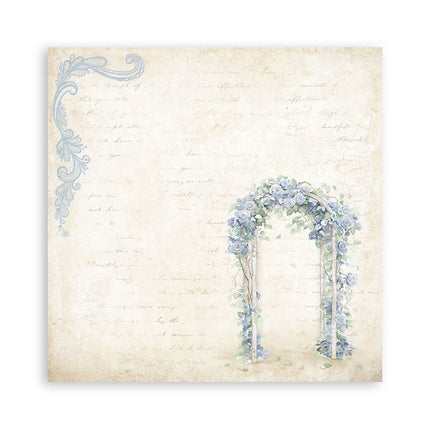 Bloc de papiers Timeless simple face - 20,3x20,3 cm - 22 feuilles